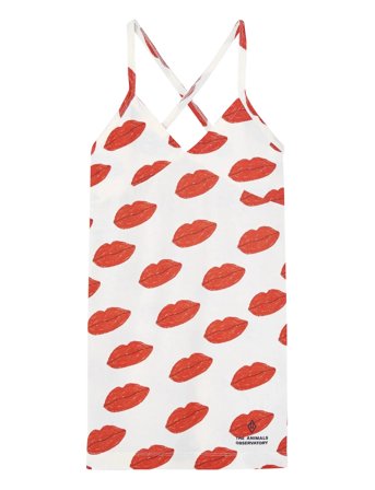 THE ANIMALS OBSERVATORY | Otter Kid Mini Dress White | 12 Y