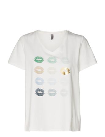 Cugith Vneck T-Shirt White Culture
