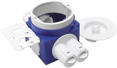 Malmbergs Veggboks Twistline, Stuss 4x16/20MM m/stenderfeste