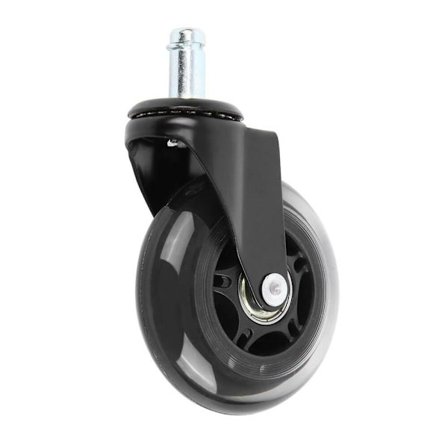 1/2 stk Kontorstol Hjul Hjul Gummi Hjul 2