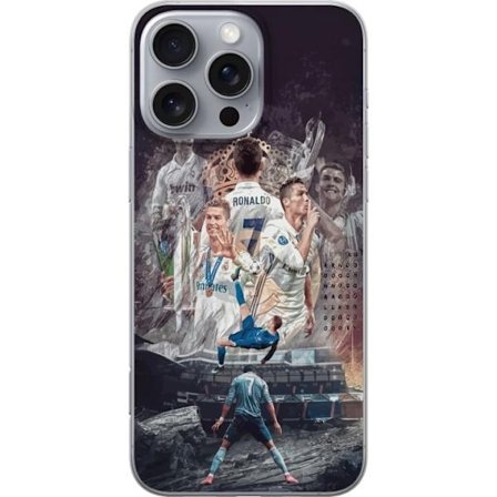Yhteensopiva Puhelinkuori Apple iPhone 16 Pro Max Cristiano Ronaldo Al-Nassr Portugali ikoninen hyökkääjä ja kaikkien aikojen paras maalintekijä, joll