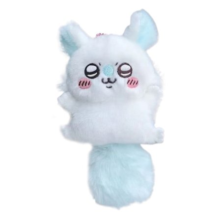 16 cm Chiikawa Flying Mouse Plysj bokveske anheng nøkkelring