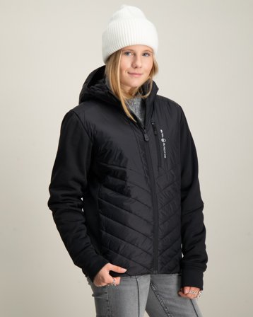 Sail Racing JR THUNDER HYBRID JACKET Sort Jakker Pige - Kids Brand Store