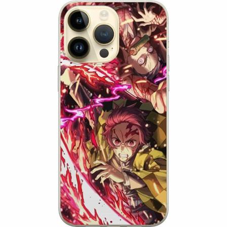 Apple Iphone 14 Pro Max Mjukt Skal - Demon Slayer
