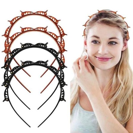 (4-pak) Hårhjælp Hårbåndsklemmer, Hårklemmer Hårstylingtilbehør, Håraccessories