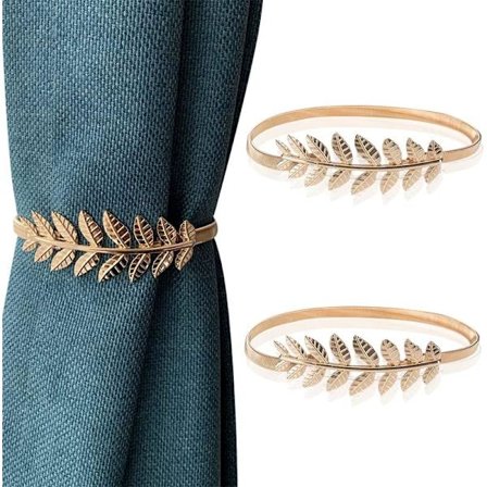 2 stk gardinoppheng, magnetiske gardinoppheng, vindu