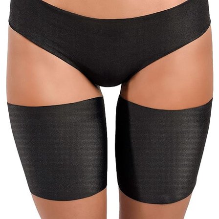 (L)Unisex Anti-Chafing Elastic Thigh Bands Stretchy to Prevent Th