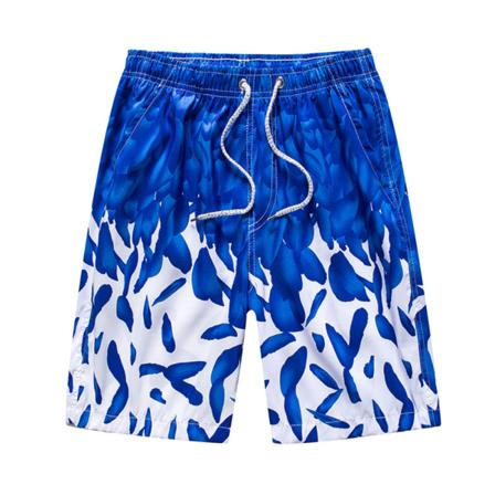 CDQ Sommarstrandbyxor Snabbtorkande casual fempunktsshorts f r m n