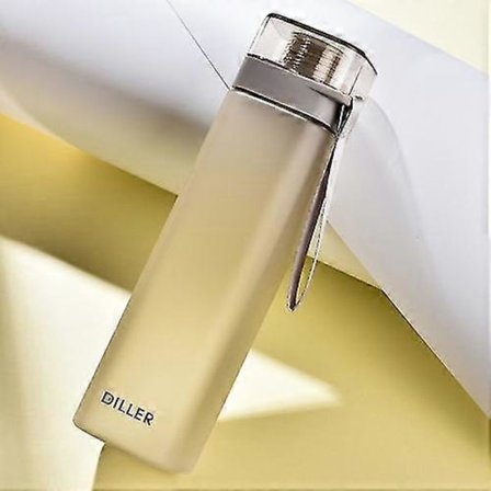 Diller D8646 Fyrkantig Form Fitness Läcksäker Vattenflaska