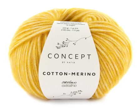 Katia Cotton-Merino Oker 135, 50g