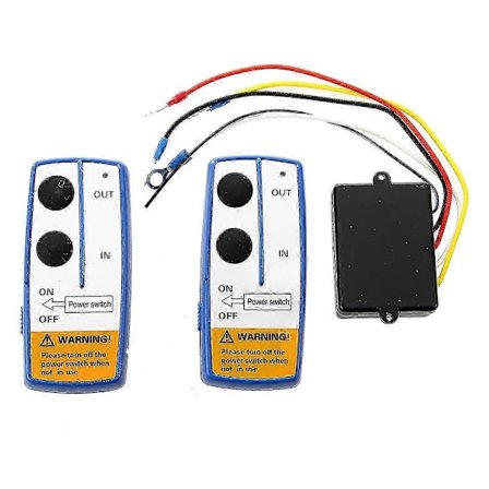 Fjärrkontroll Elektrisk Vinsch Fjärrkontroll - Blå Vit