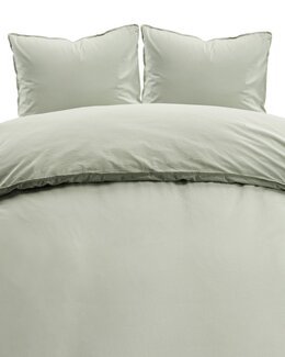 King Size Sengetøj Humble 3-delt Ensfarvet Grøn