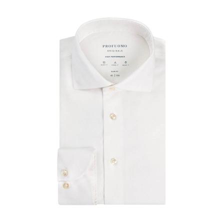 Profuomo Shirts , Wit , Heren , Maat: XS