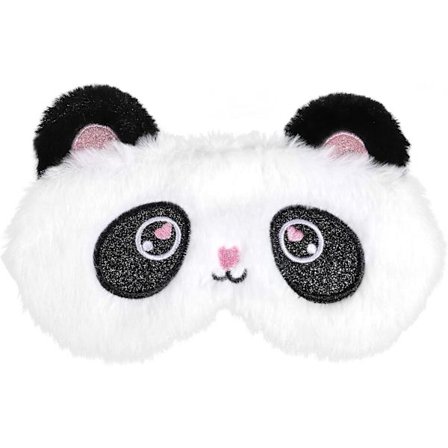 1 st barnsömnmask, 3D plyschsömnmask, söt rolig DXGHC