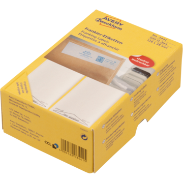 Frankeringsetiketter Avery 344