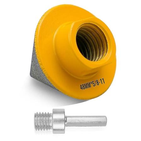 Timantti-viistetyökalu, 1-7/8 tuuman poranterä, yhteensopiva laajennuksen, muotoilun ja trimmauksen kanssa, 5/8-11 tuuman kierteellä