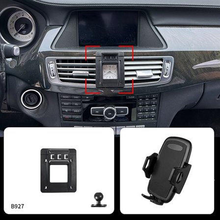 Mobilholder Mercedes-Benz CLS 2012-2017 - Enkel Montering uten Inngrep i Interiør