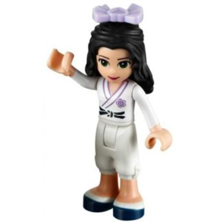 Lego Friends - Emma Vit White Karate Lf21-17