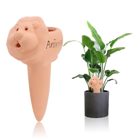 Automaattinen kastelulaite, 2 pakkausta keraamisia kasvien itsekasteluruukkuja, kastelupolttimoita, puutarhan kastelulaite, tippukastelu