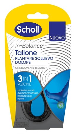 Scholl Plantare Tallone Taglia L 2 Pezzi