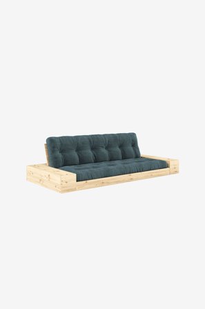 Karup Design - Base Sovesofa m. 2 sidebokse Tre-personers - Blå - Sovesofaer - Fra Homeroom