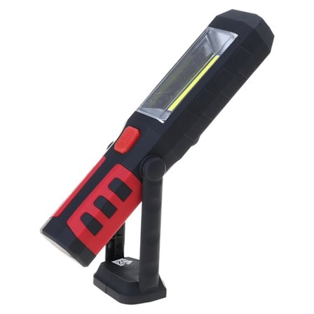 LED-semaforlommelykt justerbar COB inspeksjonsarbeidslampe for campingreparasjon