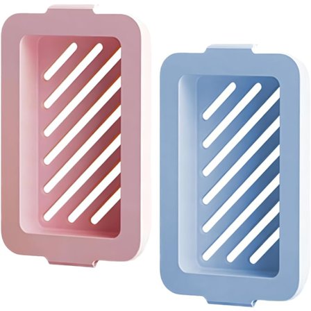 2-delt sett med såpedispensere for oppvask, såpedispensere for bad, reise-kjøkkenskrubber, med skumningsnett, egnet for bad, kjøkken eller dusj.