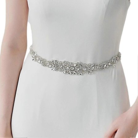 Luksuriøs Markis Strass Håndsømmet Belte Brud Bryllup Skjerf, Dametilbehør