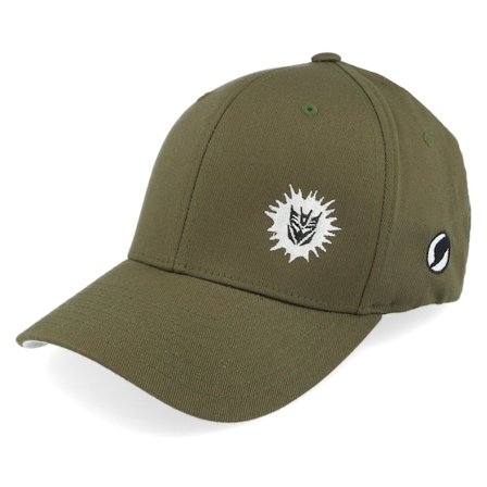Transformers - Green flexfit Czapka Z Daszkiem - Splash Shield Decepticons Olive Flexfit @ Hatstore