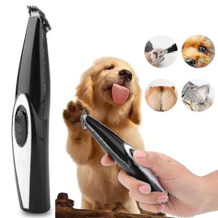 Electric Pet Foot Hair Trimmer Dog Grooming Pedicure Clipper