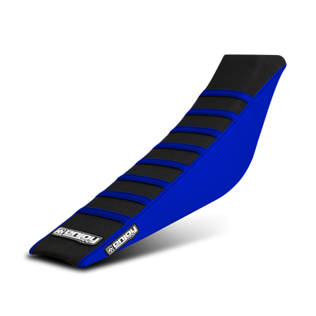 Sadelöverdrag Enjoy Blå-Svart Ribbed - Yamaha YZ 450F 2003-2005