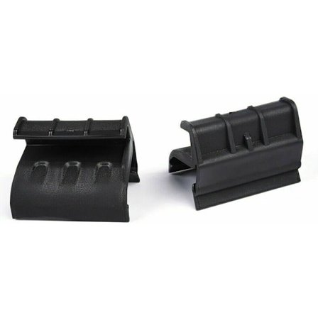 Wiianoxd Wrangler JK Softtop Clips - Erstatningssæt 55395761AE & 55395760AE til 2007-2018 Jeep, 2-pak holdbare fastgørelser