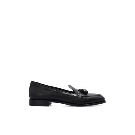 Furla, Heritage loafers Zwart, Dames, Maat:41 EU,leer