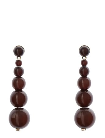 Pcoliviny Earrings Pp Fsy Brown Pieces