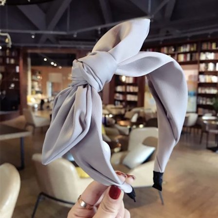 Hårbånd Brede pannebånd GRÅ