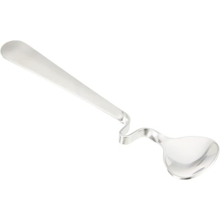 Jam og honning rustfrit stål honning/syltetøjsske 3 x 14,5 x 0,7 cm sølv