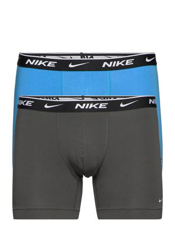Trunk 2Pk Boksershorts Blå NIKE Underwear