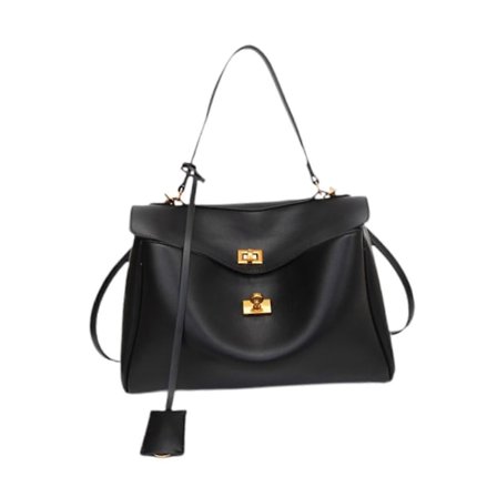 Dame Skulderveske med Justerbar Skulderstropp for Fest Pendling Gate Svart 2025