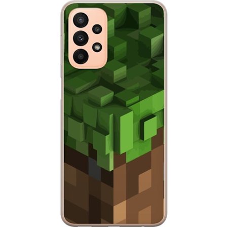 Yhteensopiva Puhelinkuori Samsung Galaxy A23 Minecraft Blocks