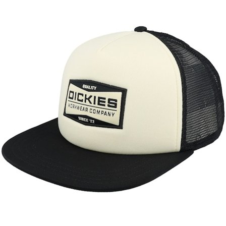 Dickies - Bianco trucker Cappellino - Bolivar Cap White/Black Trucker @ Hatstore