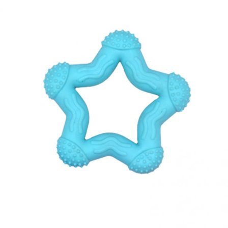 Valp tuggleksaker, hållbara hundtandleksaker, 7*7*1cm/2.7*2.7*