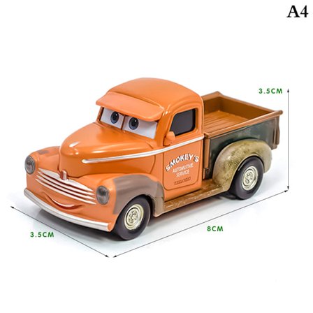 Nye Disney Pixar Biler 3 Lyn McQueen Diecast Metall A4