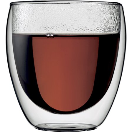 Bodum Pavina Glass med Doble Vegger Small 2 stk