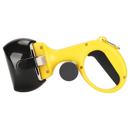 Kæledyrstoiletopsamler Hund Kat Afføringsopsamler med Høj Styrke Materialer og Holdbare Fjedre Lille Sort