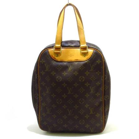 Louis Vuitton Vintage, Pre-owned Suede Excursion Bag Bruin, Dames, Maat:ONE Size
