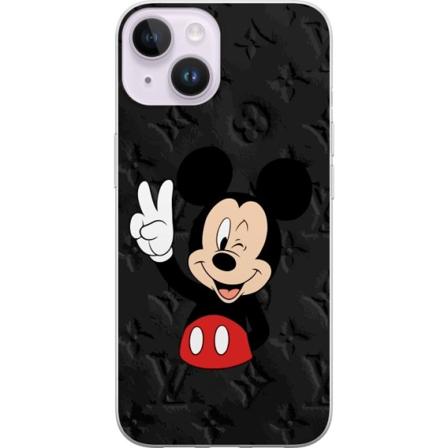 Apple iPhone 14 Plus Genomskinligt Skal LV Musse Pigg