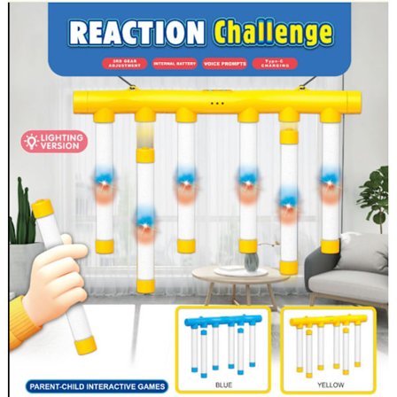 Fangespill med fallende pinner, hånd-øye-koordinasjon og reaksjonstrening leketøy