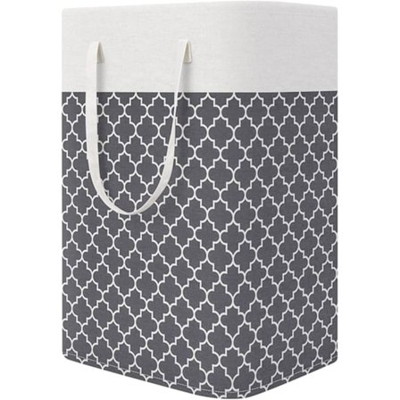 Smutstvättkorg, Stor tvättkorg med handtag, 75L Organisera korgar för klädförvaring, Fällbar tygtvättpåse Tvättkorg, Leksak St