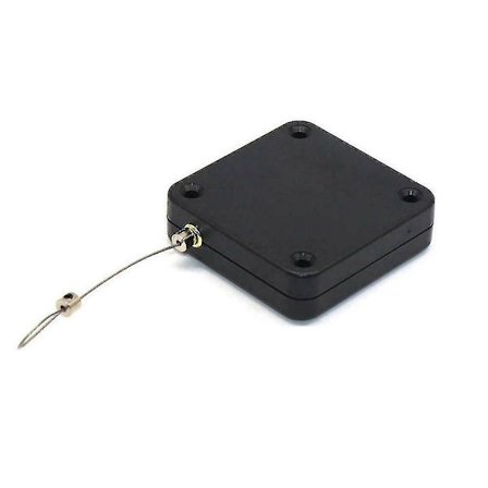 2 kpl automaattista oven sulkijaa sisäänvedettävällä kaapelilla mustana - automaattinen oven sulkija koti lyöntivapaa liukuovi ei ole tiukasti 