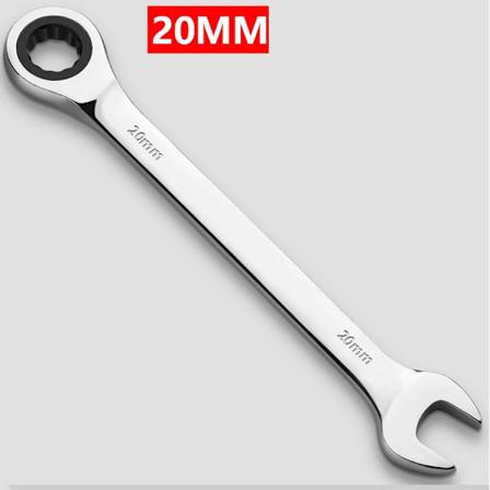 Ratsjeknøgle Metric Nøgler Moment Universal Nøgler til Bilreparation Håndværktøj 20mm-1Piece